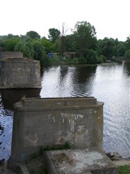 Pińsk. Most z lat trzydziestych, lipiec 2005.