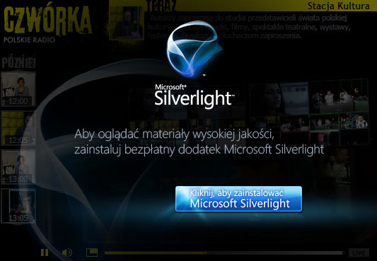 Get Microsoft Silverlight